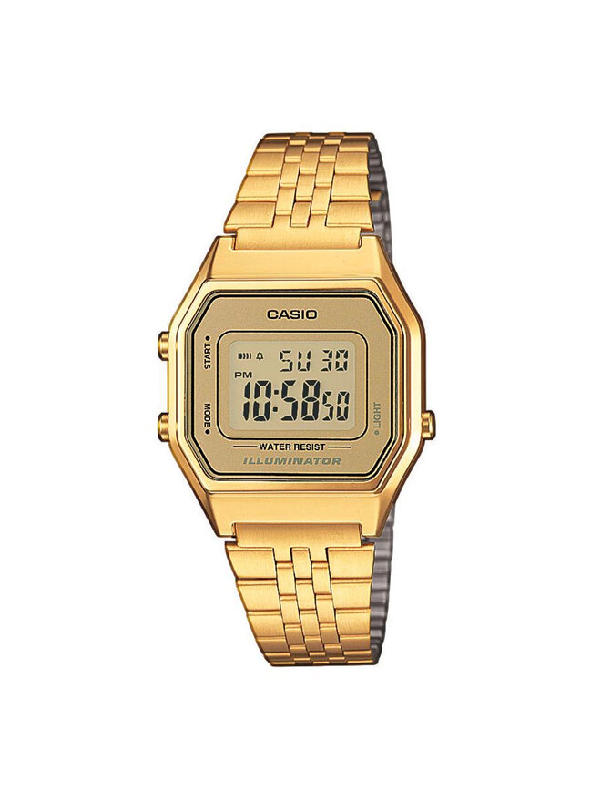 Casio Ρολόι Casio Vintage LA680WEGA-9ER Χρυσό