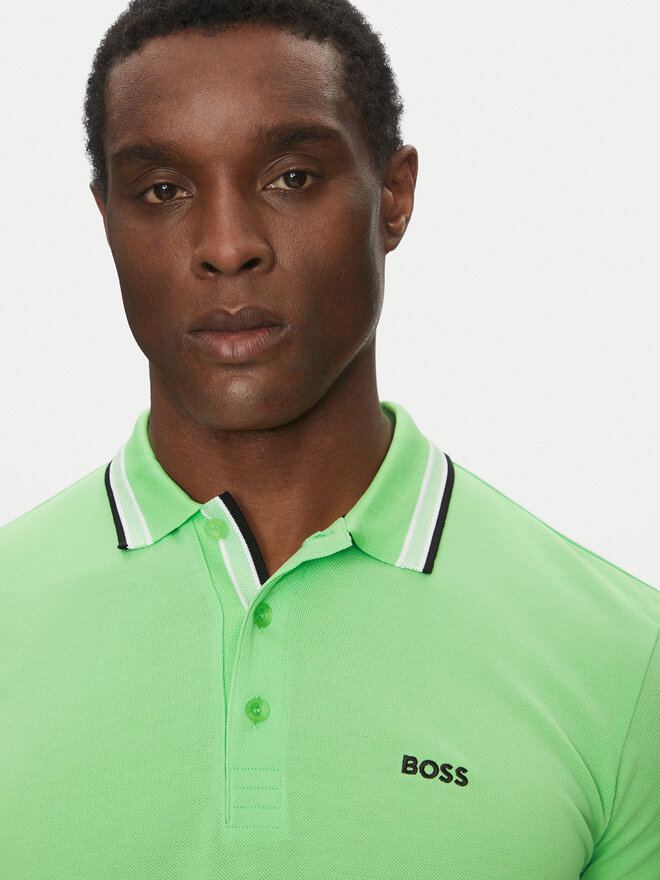 BOSS BOSS Poloshirt Paddy 50469055 Grün Regular Fit