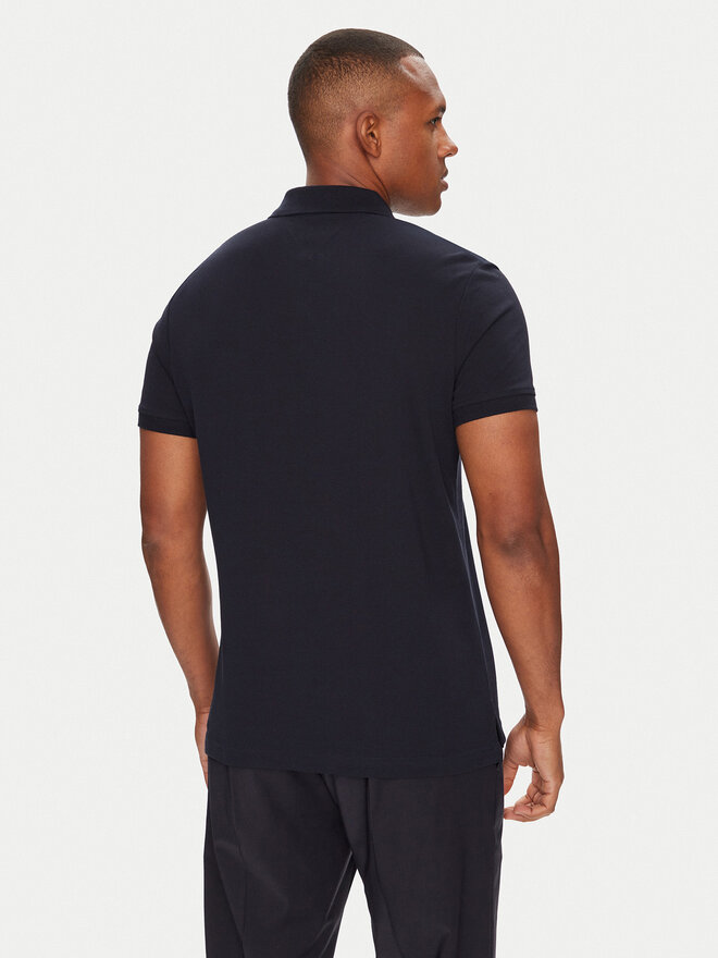 Tommy Hilfiger Tommy Hilfiger Pólóing Flag MW0MW39836 Sötétkék Regular Fit