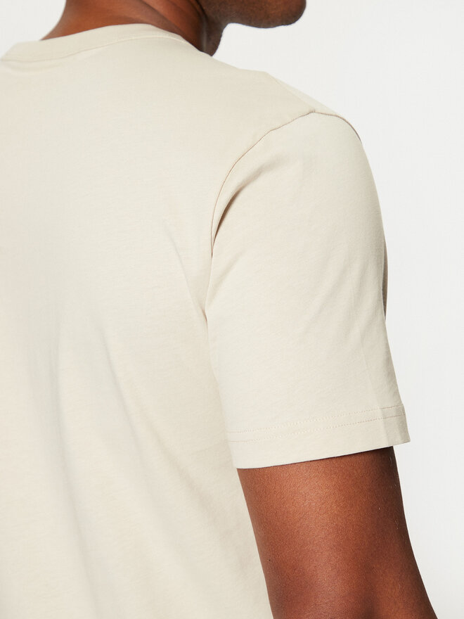 Calvin Klein Calvin Klein Camiseta K10K113803 Beis Regular Fit