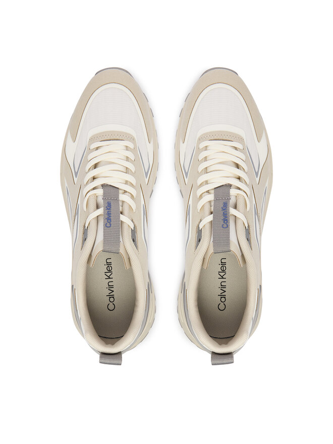 Calvin Klein Sneakers Calvin Klein Hike Runner Laceup Stipe M-Su HM0HM02155 Beige