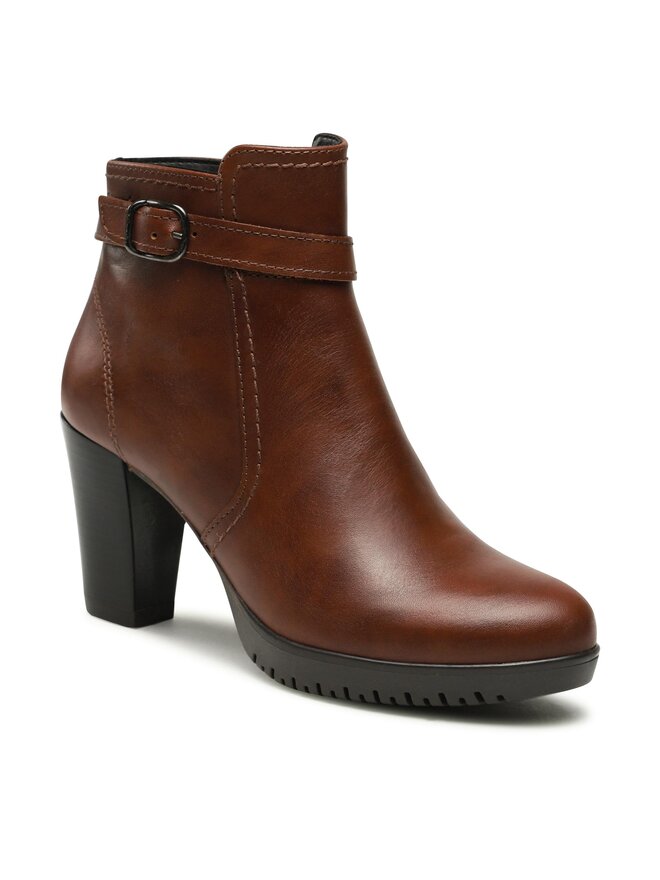 Tamaris Μποτάκια Tamaris 1-25049-41 Καφέ
