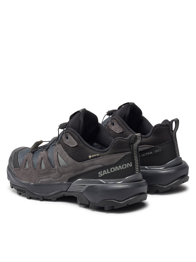 Salomon Снікерcи Salomon X Ultra 360 Leather Gore-Tex L47571600 Чорний