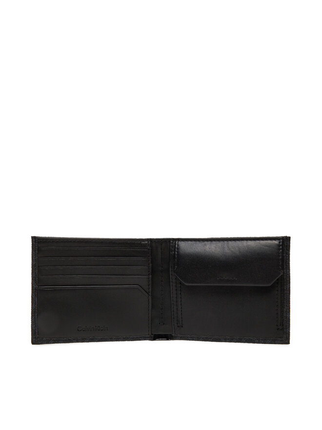Calvin Klein Vīriešu maks Calvin Klein K50K512296 Melns