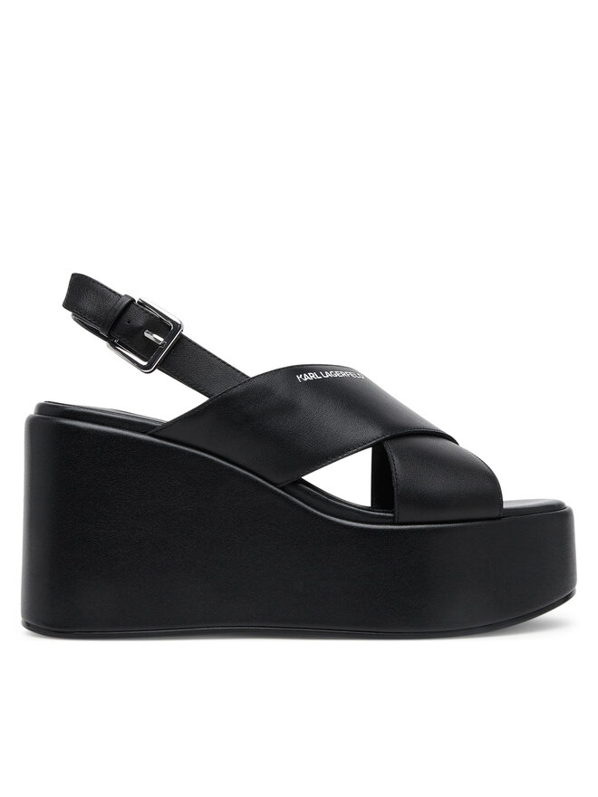 KARL LAGERFELD Sandały KARL LAGERFELD KL33325 Czarny