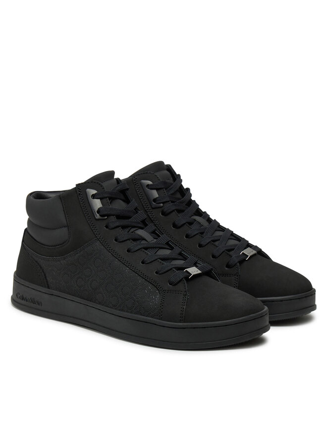 Calvin Klein Superge Calvin Klein High Top Lace Up Nb Mono HM0HM01769 Črna