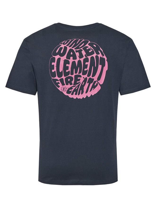 Element Element Póló Wind Water Fire Earth ELYZT00523 Sötétkék Regular Fit