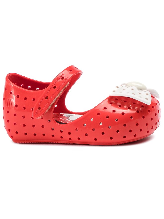 Halbschuhe Melissa Mini Melisssa Furadinha + Minni 32459 Rot | eschuhe.de