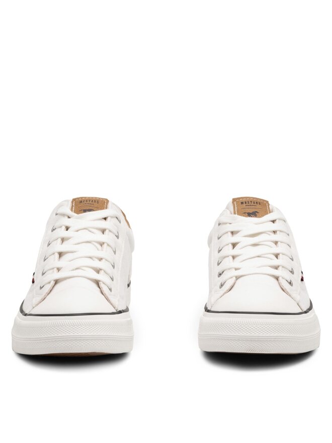 Mustang Sneakers aus Stoff Mustang 1272-307-1 Weiß