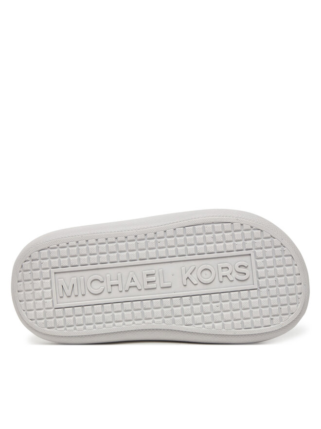 MICHAEL Michael Kors Klapki MICHAEL Michael Kors MK01421040 Srebrny