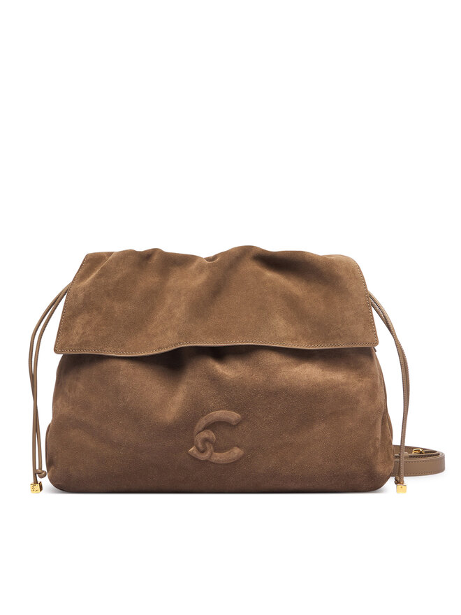 Coccinelle Handtasche Coccinelle V9G Coccinellelidia Suede Bim E1 V9G 13 03 01 Dunkelbeige