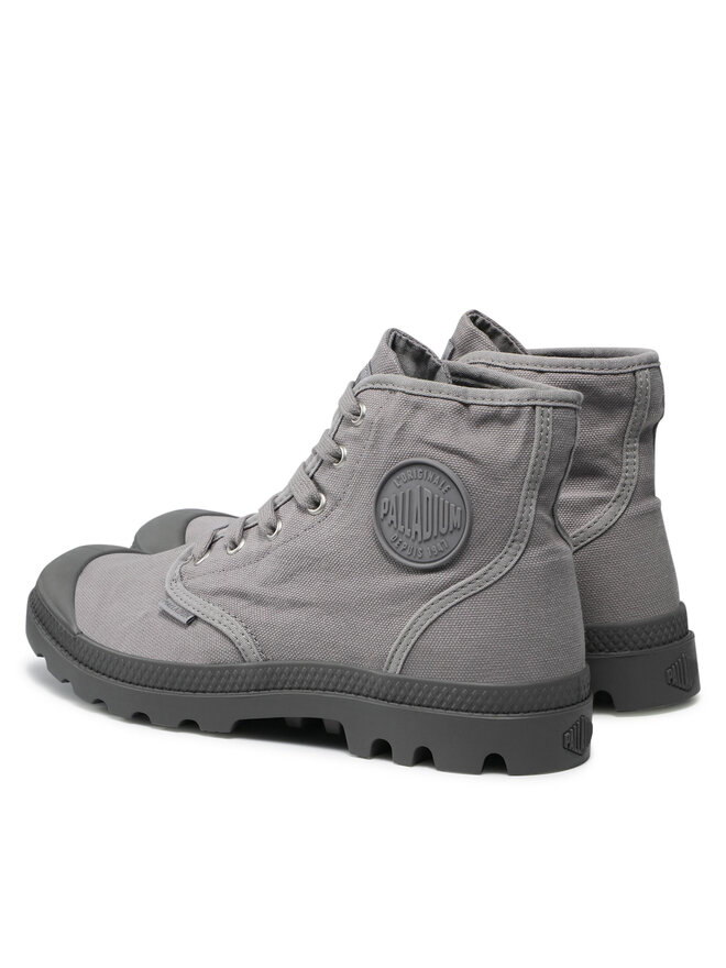 Palladium Schnürstiefeletten Palladium Pampa Hi 02352-071-M Grau