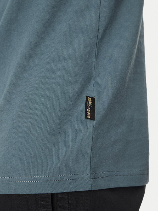 Napapijri Napapijri Camiseta S-Vignoni NP0A4ILX Azul Regular Fit