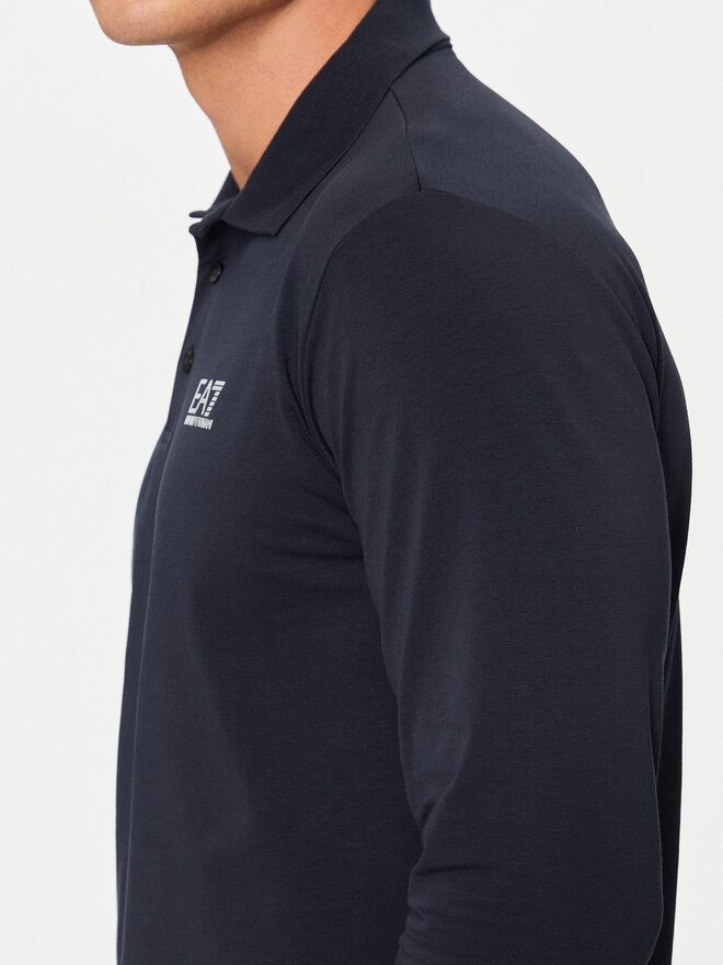 EA7 Emporio Armani EA7 Emporio Armani Поло 8NPF15 PJVQZ 0562 Cиній Regular Fit