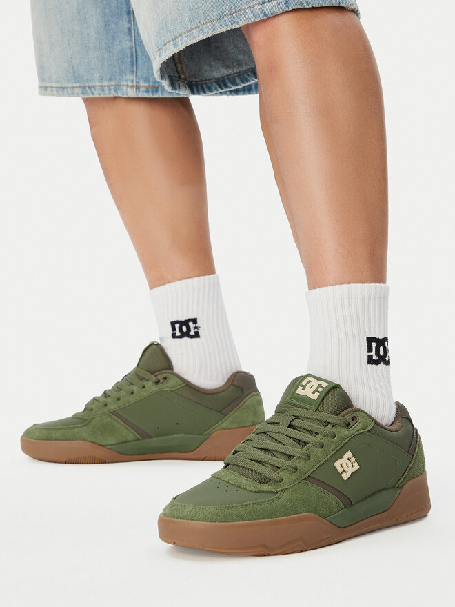 DC Shoes Снікерcи DC Shoes EO-FRACTAL DC02599301 Темно-зелений