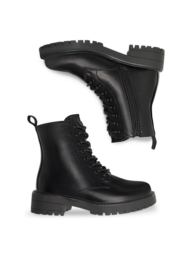 Jenny Fairy Schnürstiefeletten Jenny Fairy CHERRY WS5218-05A Schwarz