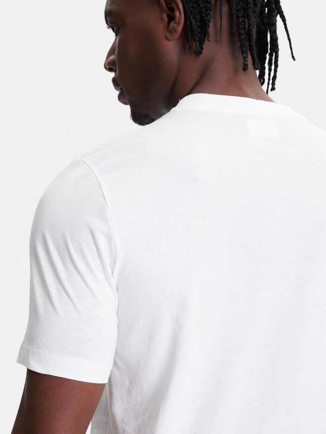 Kappa Kappa T-Shirt 351U8KW 001 Weiß Regular Fit