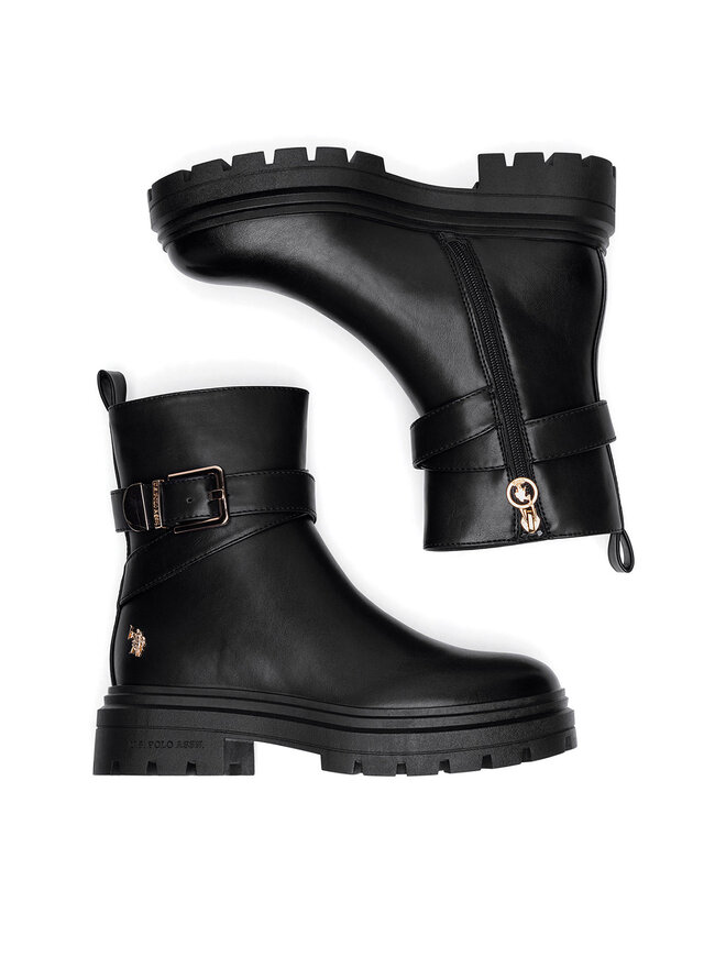 U.S. Polo Assn. Stiefeletten U.S. Polo Assn. ALICJA004W/DY1 Schwarz