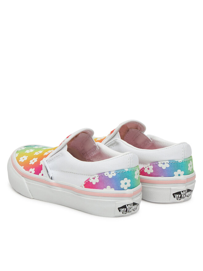Vans Sneakers aus Stoff Vans Glow Rainbow True VN000D0JAHP1 Weiß