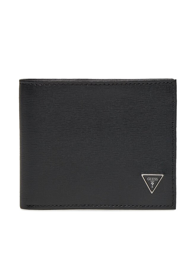 Guess Portafoglio grande da uomo Guess SMCSLE LEA20 Nero