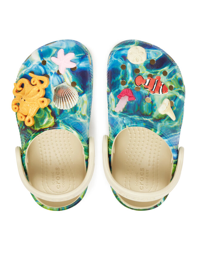 Crocs Шльопанці Crocs Classic Under The Sea Clog T 211266 Кольоровий