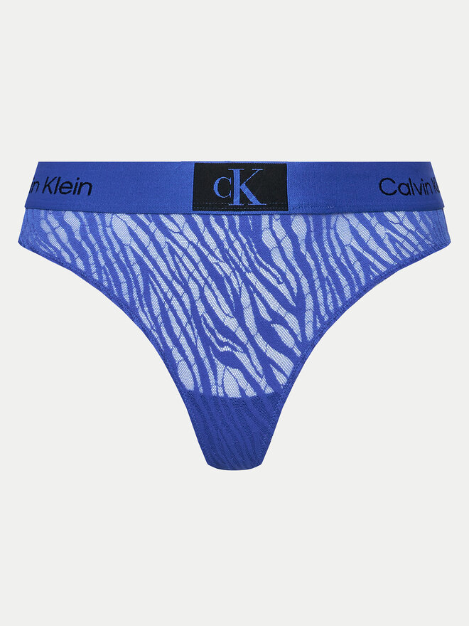 Calvin Klein Underwear Calvin Klein Underwear Стрінги 000QF7378E Голубий