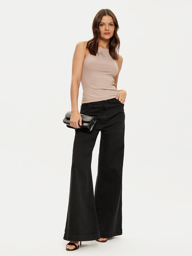 Guess Guess Топ W4RP43 KAZH2 Бежевий Slim Fit
