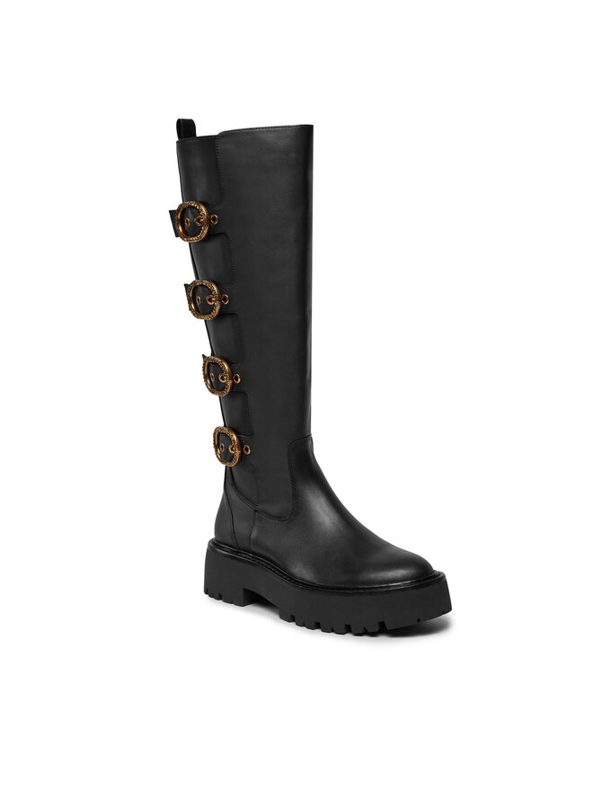 Kurt Geiger Cizme Kurt Geiger 225-Mayfair Knee Chelsea Boot 655200109 Negru