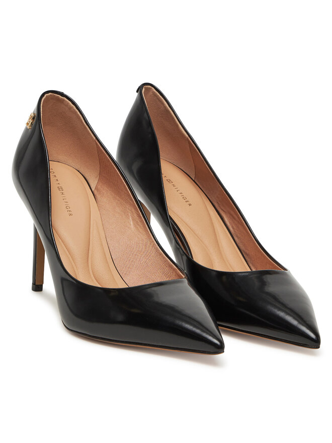 Tommy Hilfiger Lodičky Tommy Hilfiger Closed Pump FW0FW08969 Čierna