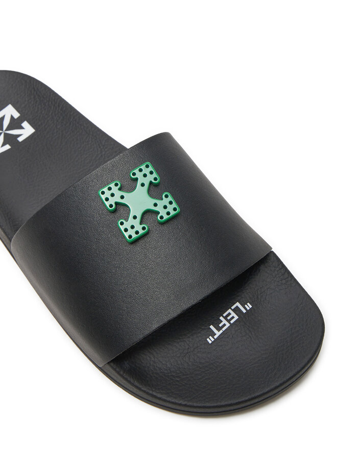 Off-White Παντόφλες Off-White OMIC001S22MAT0041025 Μαύρο