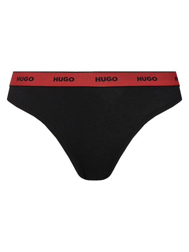 HUGO HUGO Στρίνγκ 50545700 Μαύρο