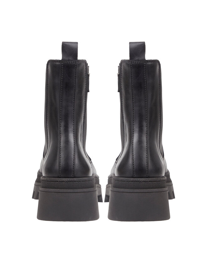 Tommy Jeans Klassische Stiefeletten Tommy Jeans Tjw Fashion Chelsea EN0EN02295 Schwarz