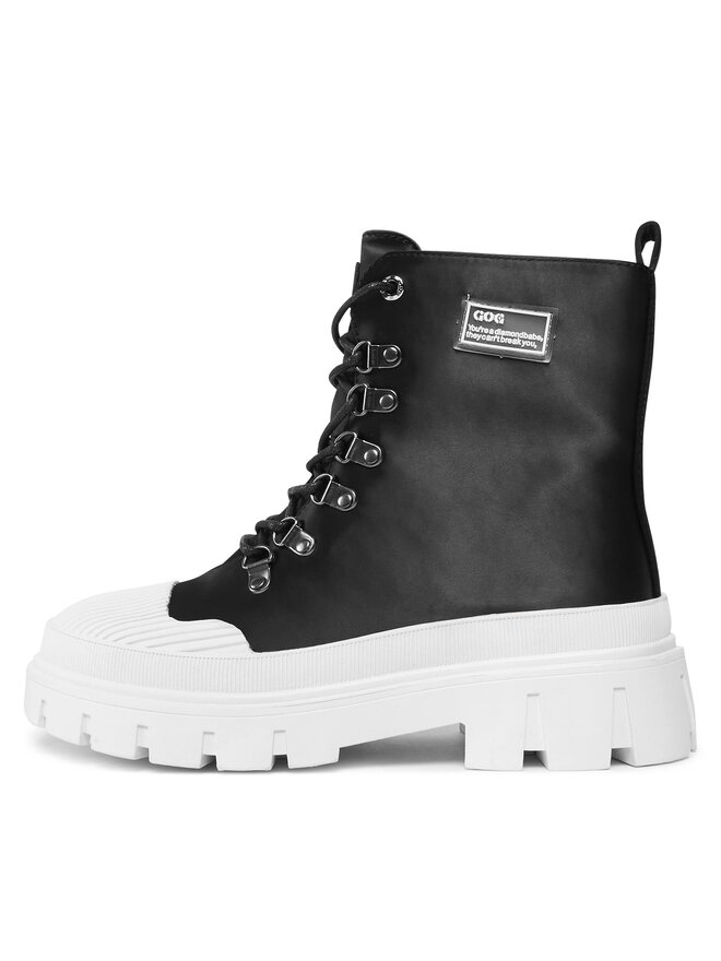 GOE Trapper stila apavi GOE MM2N4077 Melns