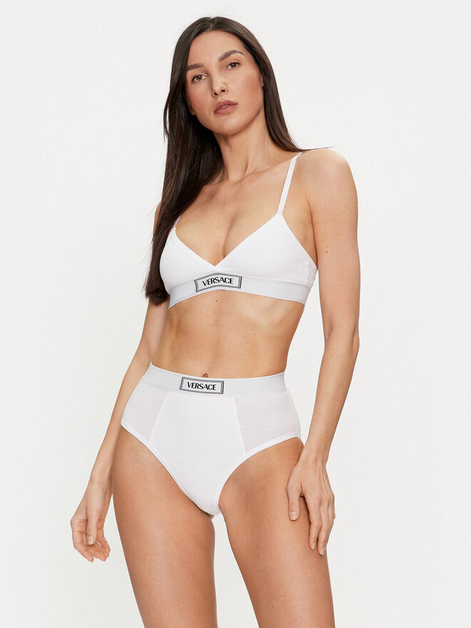 Versace Versace Bralette-BH 1013503 Weiß
