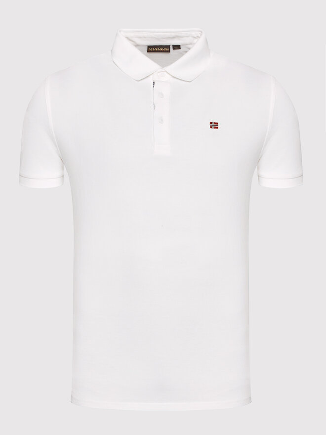 Napapijri Napapijri Polo Eolanos 3 NP0A4GB3 Λευκό Regular Fit