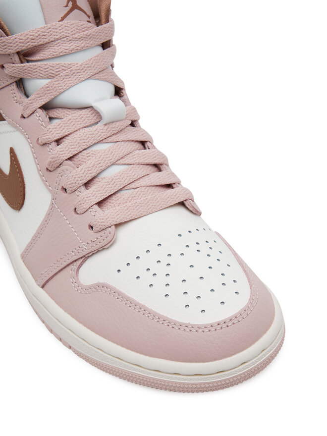 Nike Sneakersy Nike Wmns Air Jordan 1 Mid BQ6472 620 Biały