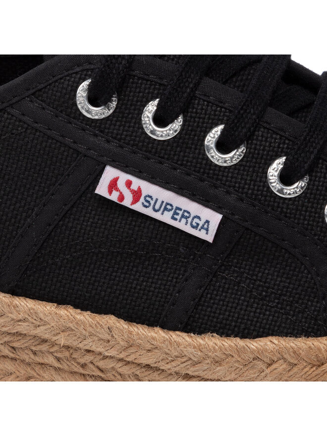 Superga Еспадрили Superga 2730 Cotropew S00CF20 Черен