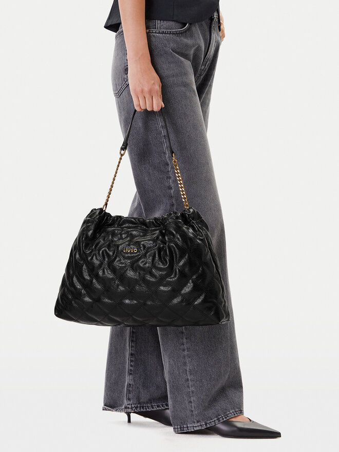 Liu Jo Сумка Liu Jo Ecs M Hobo AA5062 E0914 Чорний