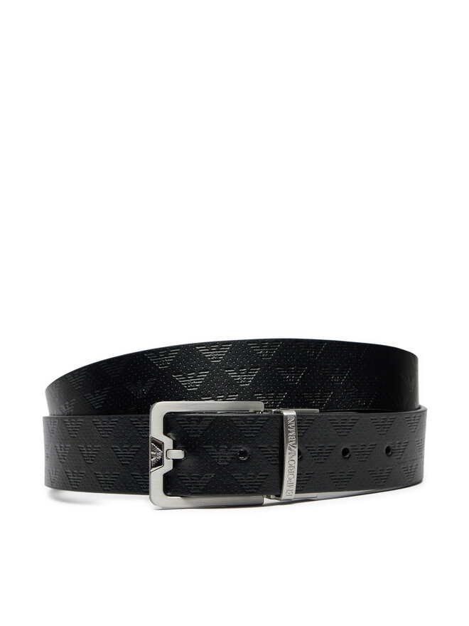 Emporio Armani Cintura da uomo Emporio Armani Y4S502 Y221E 81386 Nero