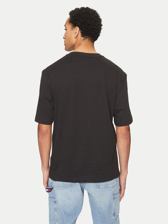 HUGO HUGO T-Shirt Nafralo 50533528 Μαύρο Regular Fit
