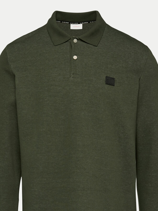s.Oliver s.Oliver Pólóing 2153475 Zöld Regular Fit