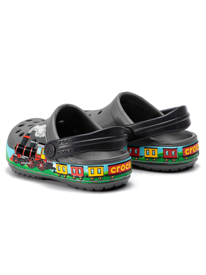 Crocs Чехли Crocs Crocsfl Train Band Clog K 205516 Сив