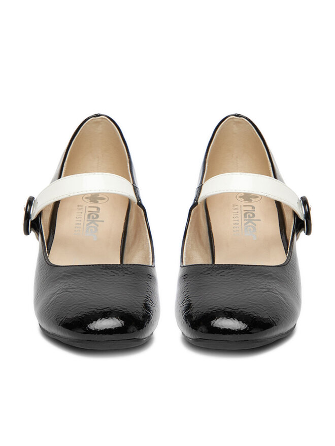 Rieker Halbschuhe Rieker 44752-00 Schwarz