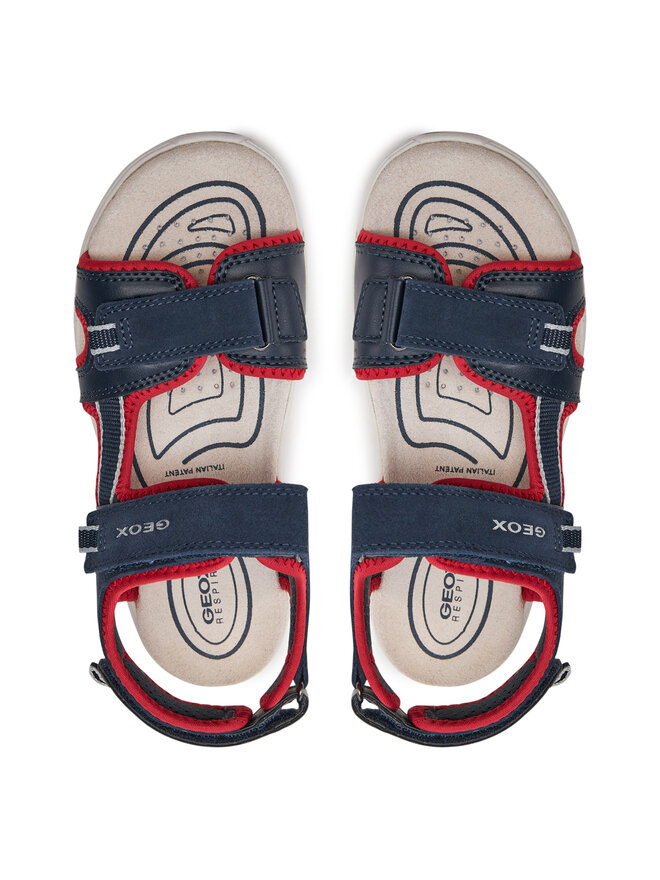 Geox Sandalen Geox J Sandal Alben Boy J35AVA 01520 C0735 D Dunkelblau