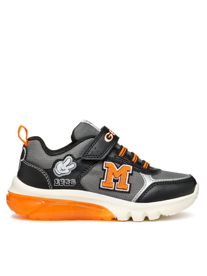 Geox Sneakersy Geox J Ciberdron Boy J46LBH 054FU C0039 S Černá