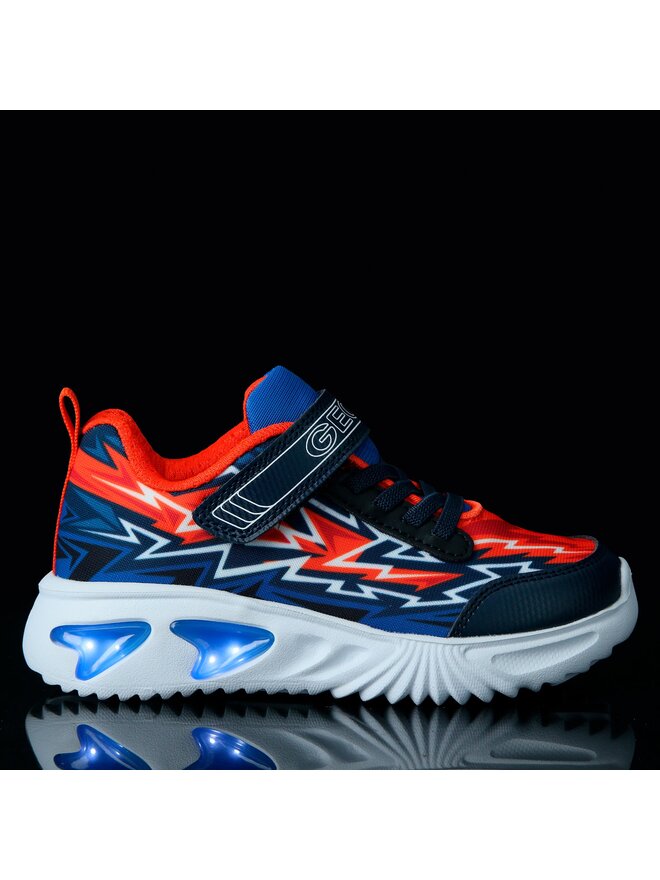 Geox Sneakersy Geox J Assister Boy J45DZB 02ACE C0820 S Tmavomodrá
