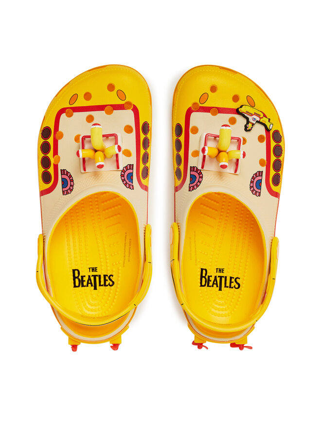 Crocs Pantoletten Crocs Beatles Ylw Sb Cls Clg 210893 Bunt