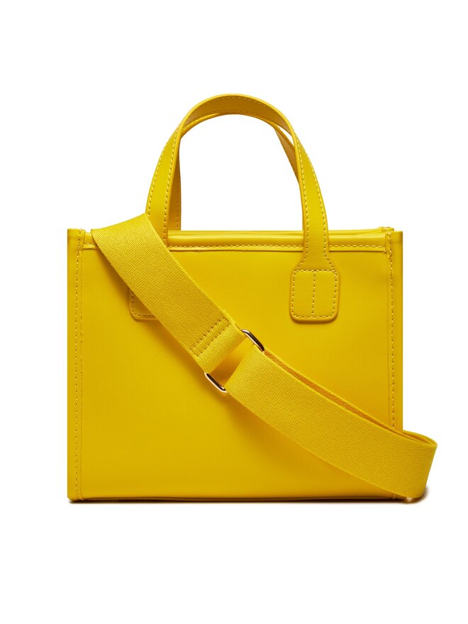 Handtasche Tommy Hilfiger Th City Small Tote AW0AW15691 Gelb eschuhe