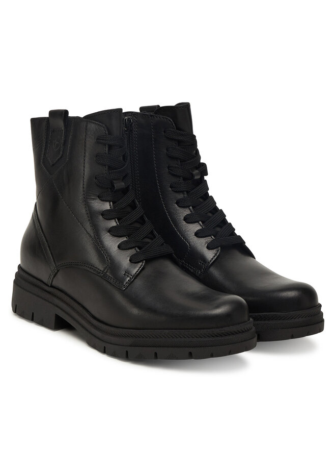 Tamaris Schnürschuhe Tamaris 1-25217-45 Schwarz