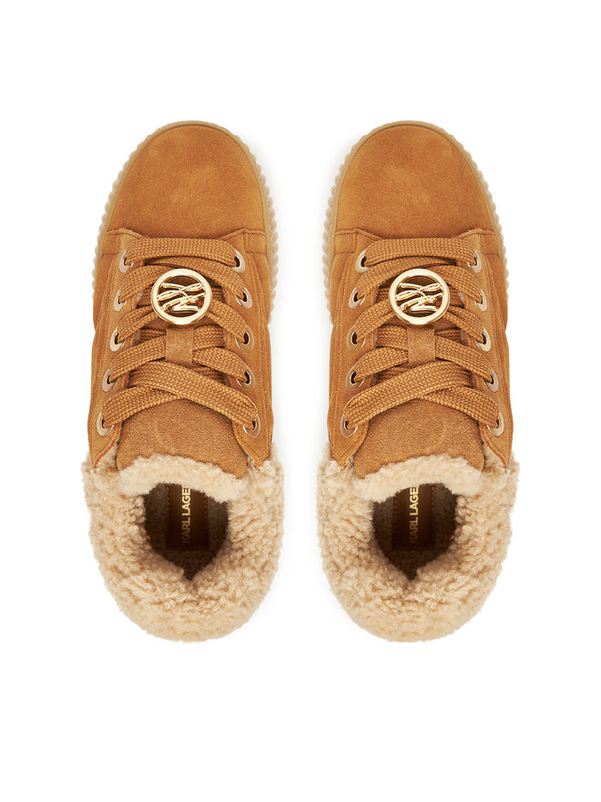 KARL LAGERFELD Sneakers KARL LAGERFELD Kreeper Lo KL42312 Braun